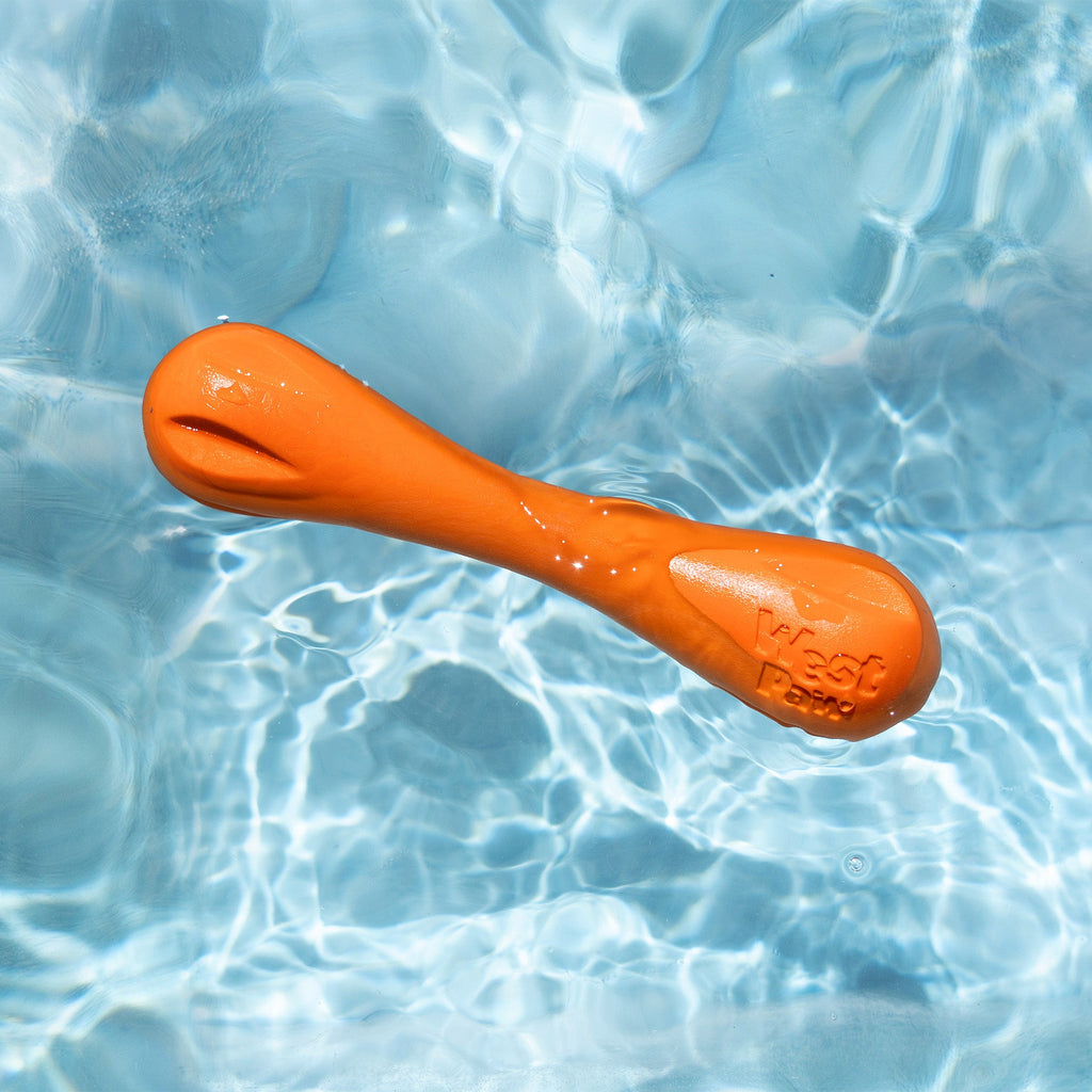 West Paw Hurley Durable Dog Chew & Fetch Toy