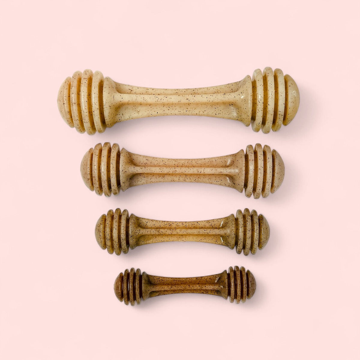 Honey Bone Nylon Dog Toy for Aggressive Chewers