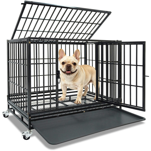 37" Stackable Heavy Duty Dog Kennel 371D08