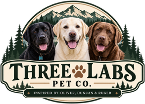 Three Labs Pet Co. — Inspired by Oliver, Duncan & Ruger